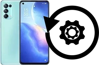 Zurücksetzen oder reset a Oppo Reno5 K