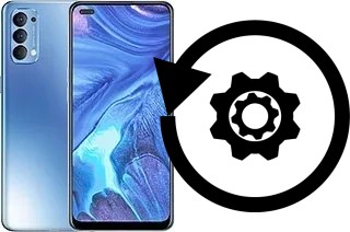 Zurücksetzen oder reset a Oppo Reno4