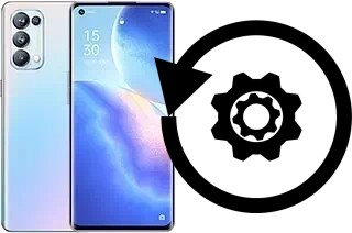 Zurücksetzen oder reset a Oppo Reno5 Pro 5G