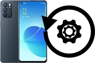 Zurücksetzen oder reset a Oppo Reno6 5G