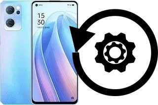 Zurücksetzen oder reset a Oppo Reno7 5G