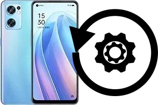 Zurücksetzen oder reset a Oppo Reno7 SE 5G