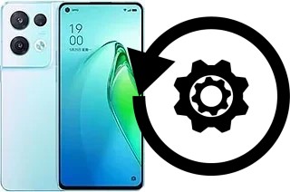 Zurücksetzen oder reset a Oppo Reno8 Pro