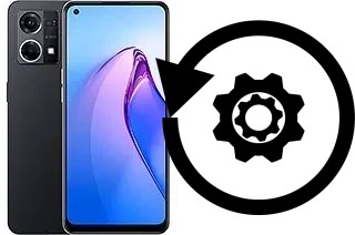 Zurücksetzen oder reset a Oppo Reno8 4G