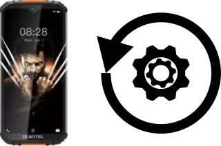 Zurücksetzen oder reset a Oukitel WP6