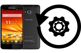 Zurücksetzen oder reset a Panasonic Eluga A