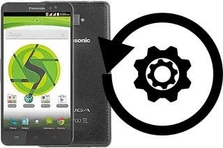 Zurücksetzen oder reset a Panasonic Eluga S