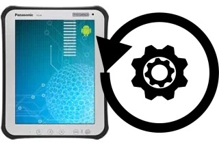 Zurücksetzen oder reset a Panasonic Toughpad FZ-A1