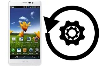 Zurücksetzen oder reset a Pantech Vega R3 IM-A850L