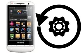 Zurücksetzen oder reset a Philips T910