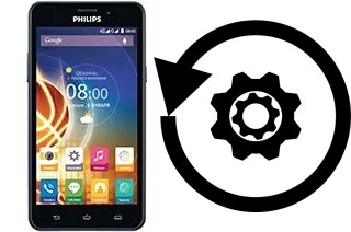 Zurücksetzen oder reset a Philips V526