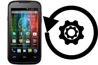 Zurücksetzen oder reset a Prestigio MultiPhone 3400 Duo