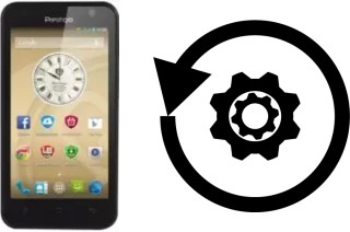 Zurücksetzen oder reset a Prestigio MultiPhone 3450 DUO