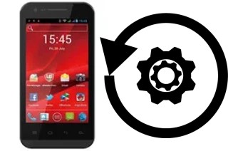 Zurücksetzen oder reset a Prestigio MultiPhone 4040 Duo