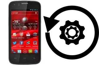 Zurücksetzen oder reset a Prestigio MultiPhone 4055 Duo