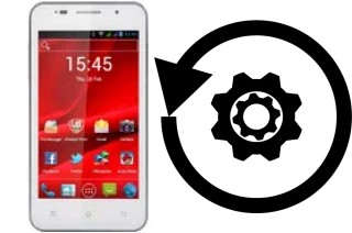 Zurücksetzen oder reset a Prestigio MultiPhone 4322 Duo