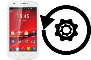 Zurücksetzen oder reset a Prestigio MultiPhone 5000 Duo