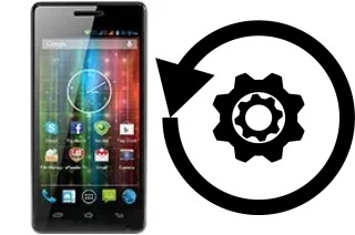 Zurücksetzen oder reset a Prestigio MultiPhone 5450 Duo