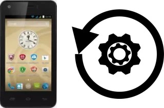 Zurücksetzen oder reset a Prestigio MultiPhone 5454 DUO