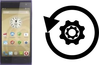 Zurücksetzen oder reset a Prestigio MultiPhone 5455 DUO