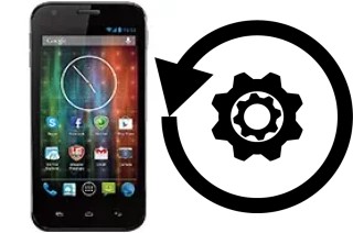 Zurücksetzen oder reset a Prestigio MultiPhone 5501 Duo