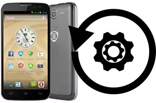 Zurücksetzen oder reset a Prestigio MultiPhone 5503 Duo