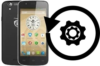 Zurücksetzen oder reset a Prestigio MultiPhone 5504 Duo