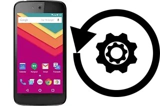 Zurücksetzen oder reset a QMobile A1