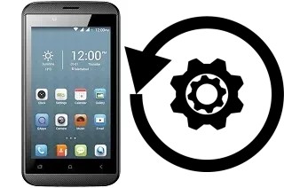 Zurücksetzen oder reset a QMobile T50 Bolt