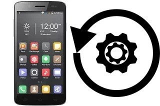 Zurücksetzen oder reset a QMobile Linq L10