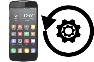 Zurücksetzen oder reset a QMobile Linq X70