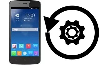 Zurücksetzen oder reset a QMobile Noir LT150