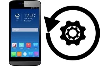 Zurücksetzen oder reset a QMobile Noir LT250