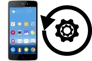 Zurücksetzen oder reset a QMobile Noir LT600