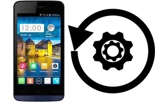 Zurücksetzen oder reset a QMobile Noir A120