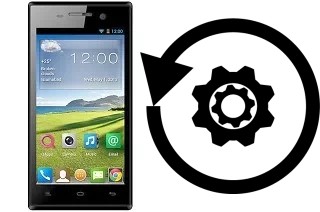 Zurücksetzen oder reset a QMobile Noir A500