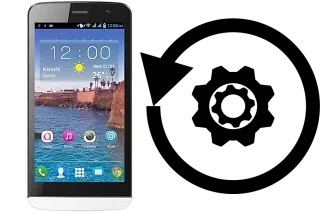 Zurücksetzen oder reset a QMobile Noir A550