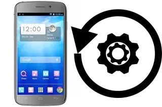 Zurücksetzen oder reset a QMobile Noir A750