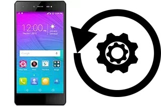 Zurücksetzen oder reset a QMobile Noir Z10