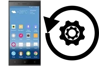 Zurücksetzen oder reset a QMobile Noir Z5