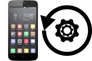 Zurücksetzen oder reset a QMobile Linq X100