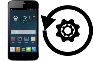 Zurücksetzen oder reset a QMobile Noir X35