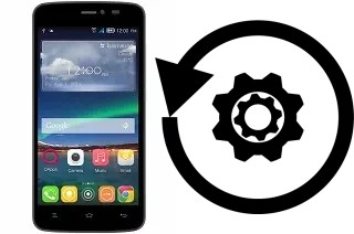 Zurücksetzen oder reset a QMobile Noir X400