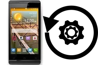 Zurücksetzen oder reset a QMobile Noir X60