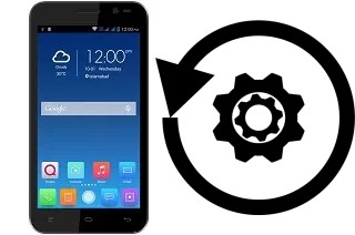 Zurücksetzen oder reset a QMobile Noir X600