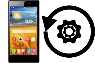 Zurücksetzen oder reset a QMobile Noir X700