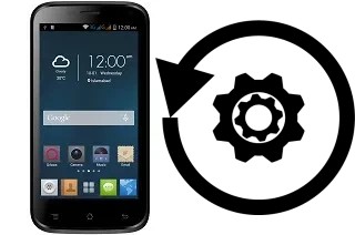 Zurücksetzen oder reset a QMobile Noir X90