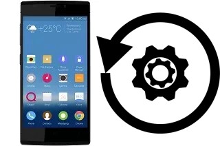 Zurücksetzen oder reset a QMobile Noir Z6