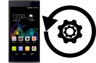 Zurücksetzen oder reset a QMobile Noir Z8 Plus