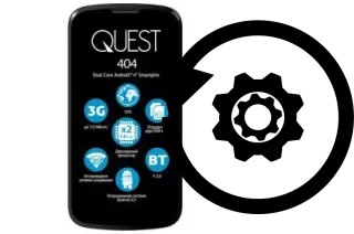 Zurücksetzen oder reset a Qumo Quest 404